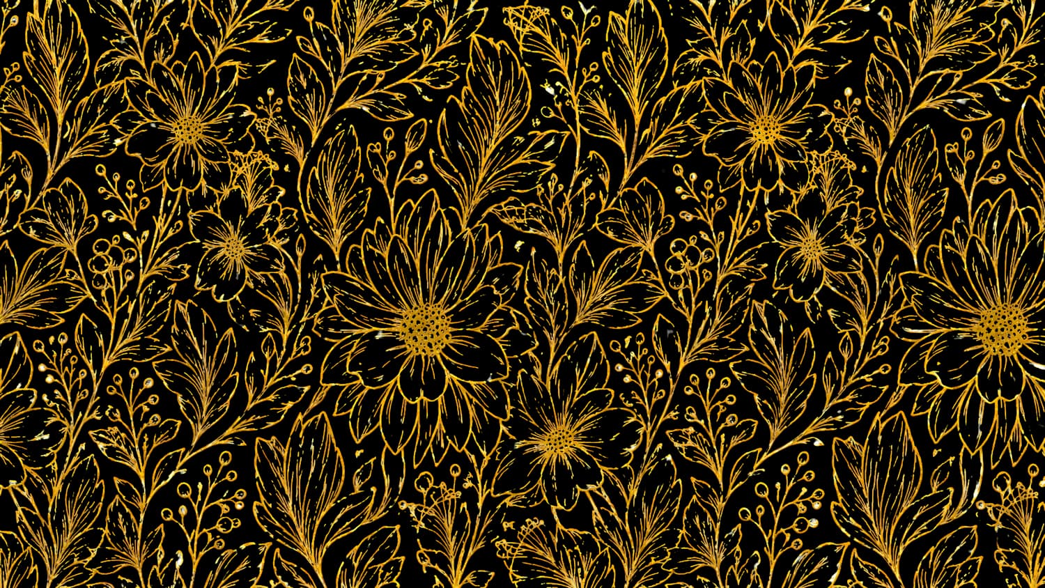 Gold botanical detailing behind an interactive Emerald Envelope invitation
