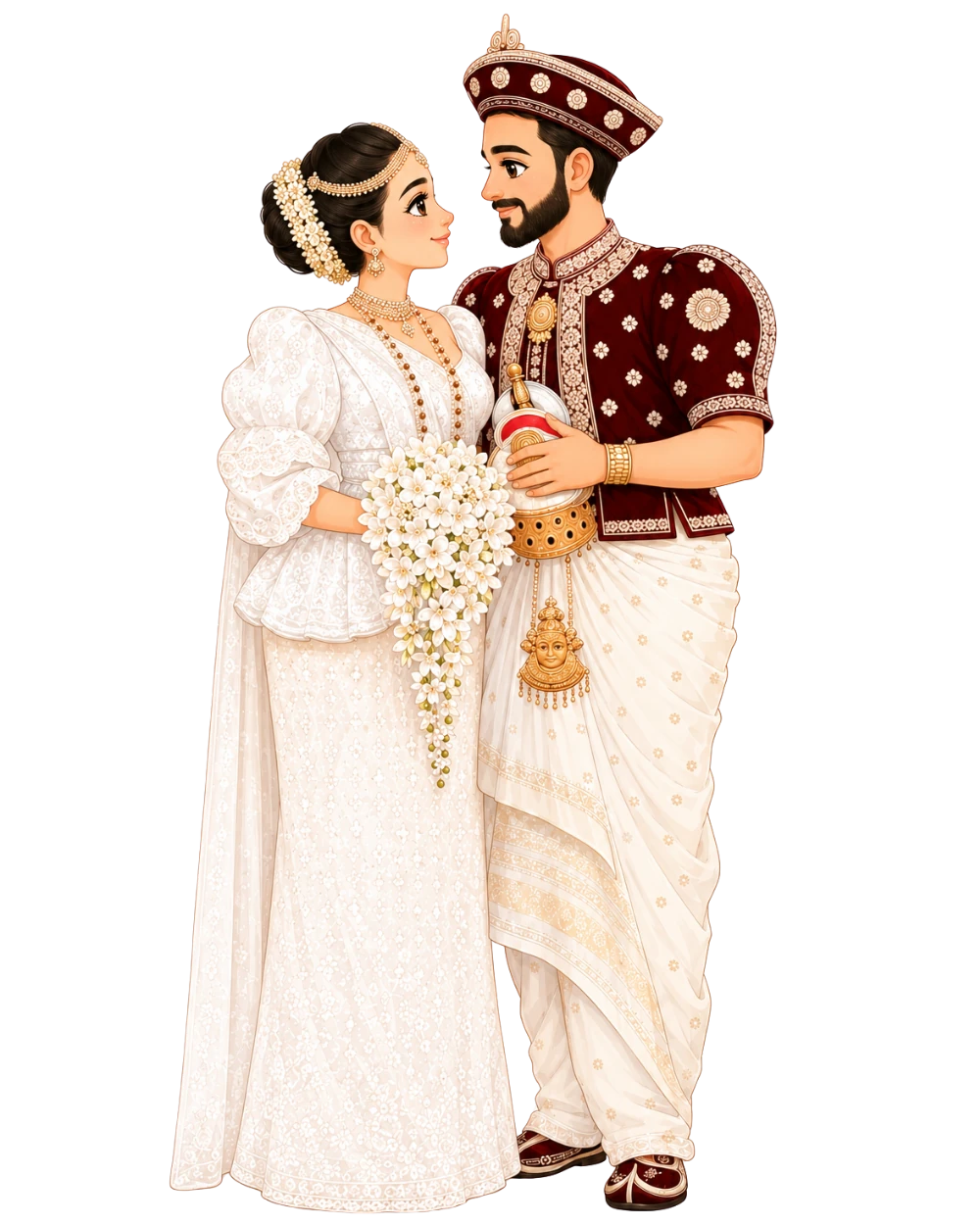 Couple illustration